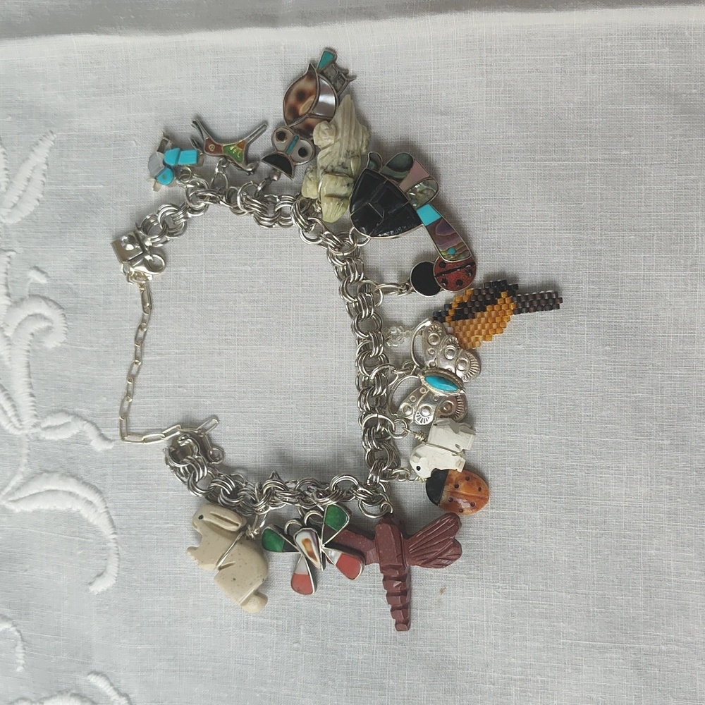 Spring Charm Bracelet Sterling